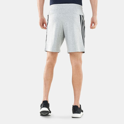 adidas Men's Future Icons 3-Stripes Shorts Grey