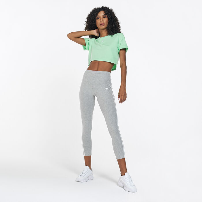 adidas Originals Women's Adicolor Essentials T-Shirt Green adidas Originals Women's Adicolor Essentials T-Shirt Green image number 2
