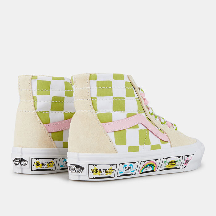 Vans x EM On Holiday UA SK8-Hi Tapered Unisex Shoe Green Vans x EM On Holiday UA SK8-Hi Tapered Unisex Shoe Green image number 2