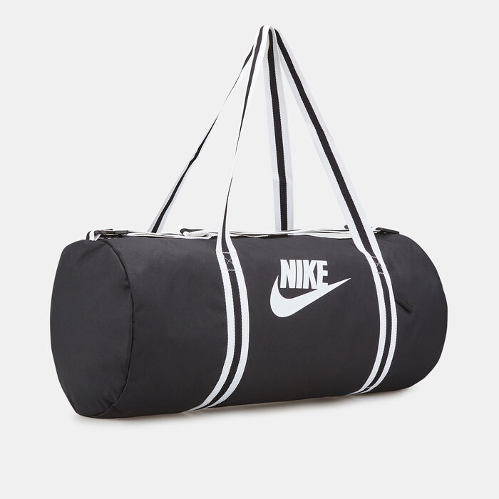 Nike Men's Heritage Duffel Bag (30L) Black Nike Men's Heritage Duffel Bag (30L) Black image number 2