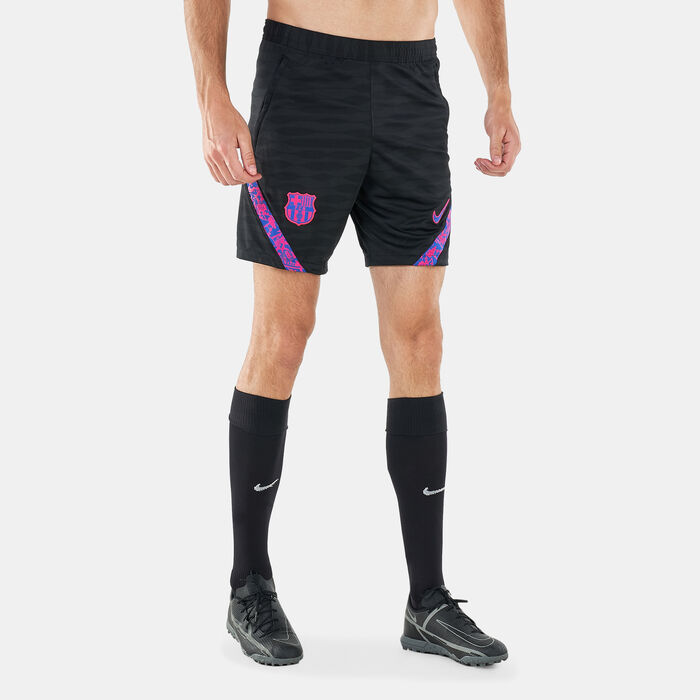 Nike Men's F.C. Barcelona Strike Dri-FIT Knit Football Shorts Black image number 0