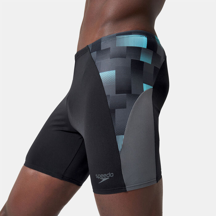 Speedo Men's Endurance+ MAX Splice Swimming Jammers Black Speedo Men's Endurance+ MAX Splice Swimming Jammers Black image number 3