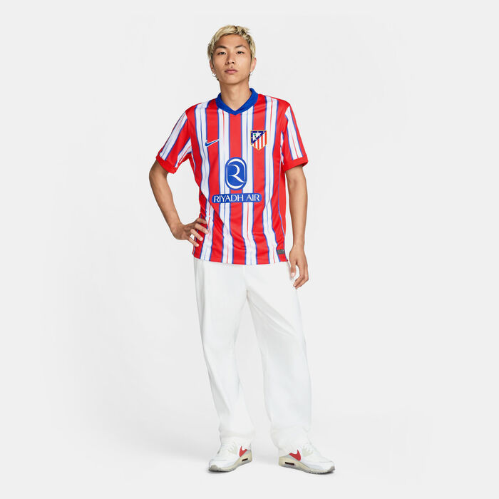 Nike Men's Atletico Madrid 24/25 Home Replica Football Jersey Red Nike Men's Atletico Madrid 24/25 Home Replica Football Jersey Red image number 2