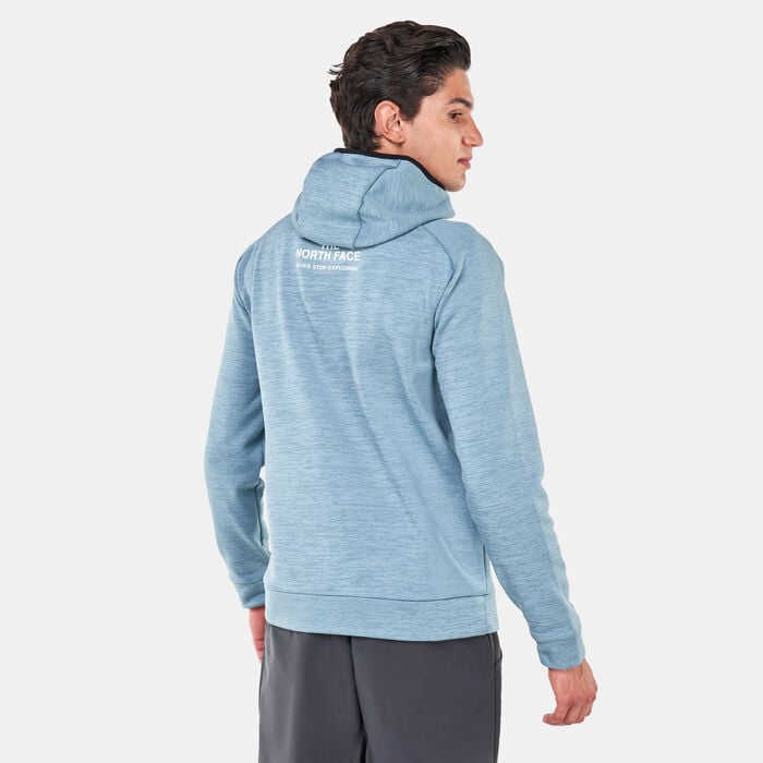 The North Face Men's Mountain Athletics Full Zip Fleece Jacket Blue The North Face Men's Mountain Athletics Full Zip Fleece Jacket Blue image number 1