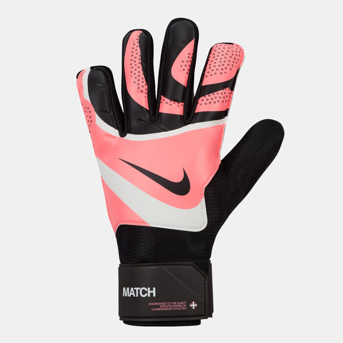 Nike Match Football Goalkeeper Gloves Pink image number 0