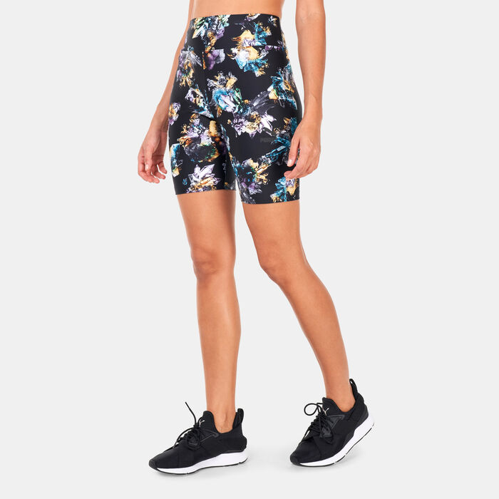 PUMA Women's Crystal Galaxy Bike Shorts Black image number 0