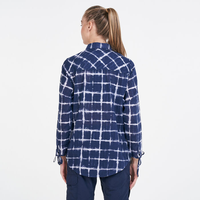 Columbia Women's Camp Henry™ II Tunic Blue Columbia Women's Camp Henry™ II Tunic Blue image number 1