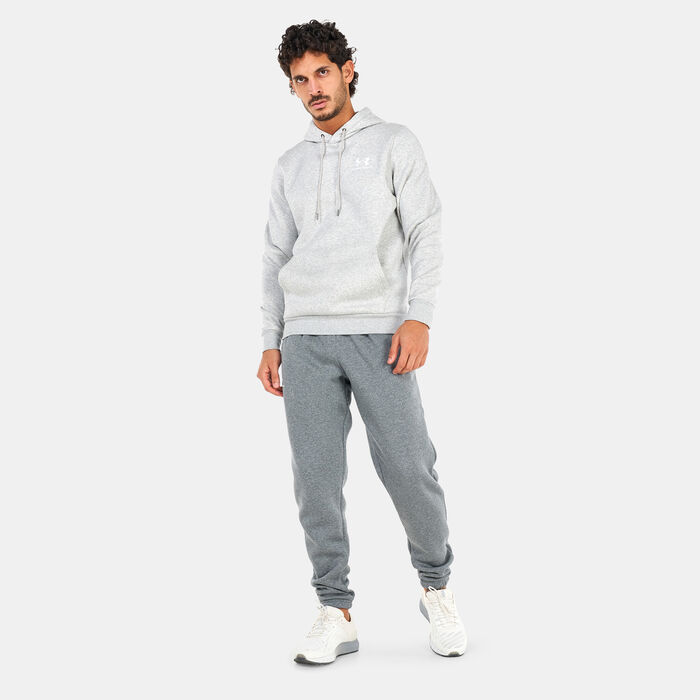 Under Armour Men's UA Essential Fleece Joggers Grey Under Armour Men's UA Essential Fleece Joggers Grey image number 2