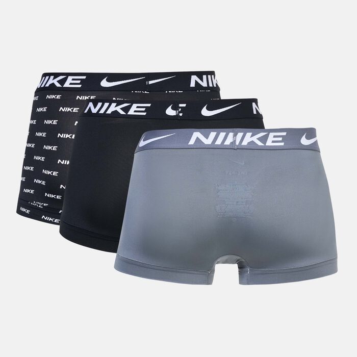 Nike Men's Dri-FIT Essential Micro Briefs (3 Pack) Black image number 1