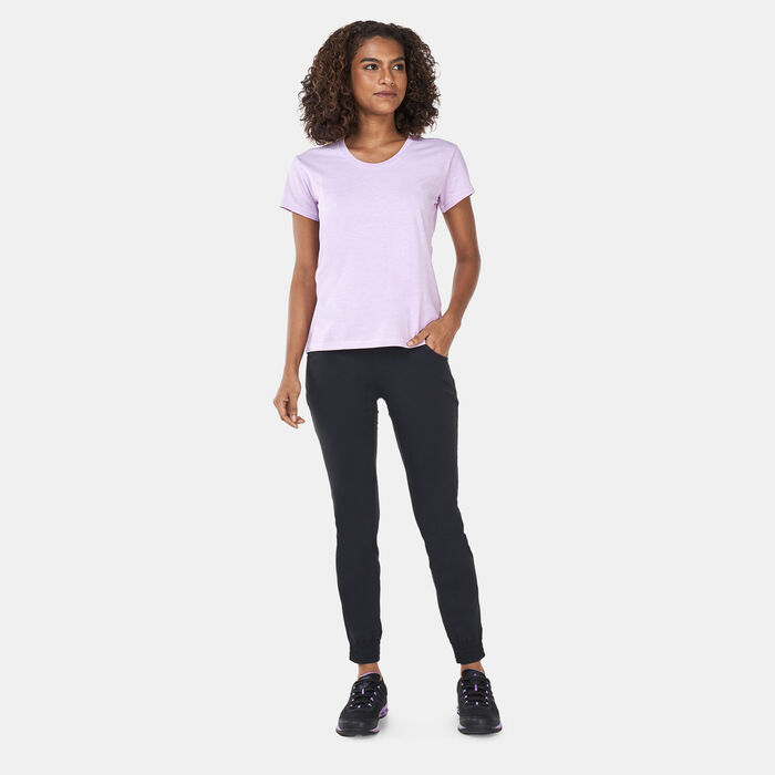 Columbia Women's Sun Trek™ T-Shirt Purple Columbia Women's Sun Trek™ T-Shirt Purple image number 2