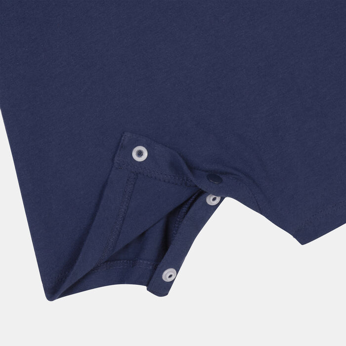 Nike Kids' Just Do It Block Romper (2-Pack) Blue image number 1