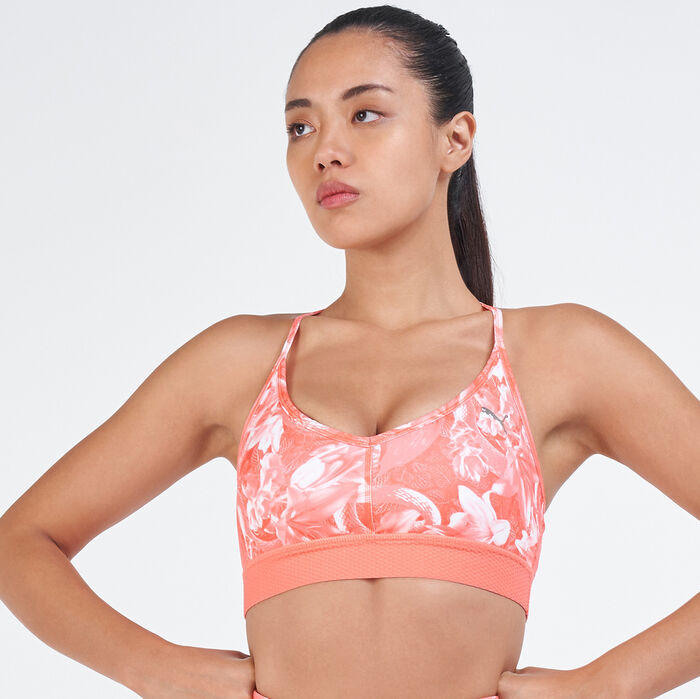 PUMA Women's Untamed Sports Bra Pink PUMA Women's Untamed Sports Bra Pink image number 0