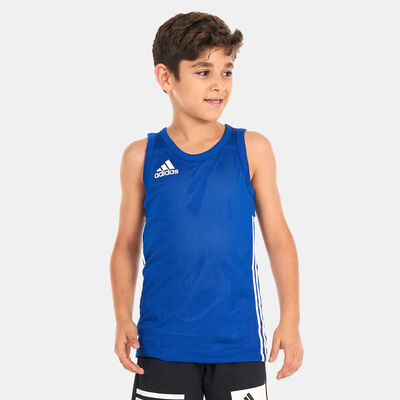 adidas Kids' 3G Speed Reversible Jersey Blue adidas Kids' 3G Speed Reversible Jersey Blue