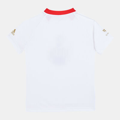 adidas Kids' Salah Football Inspired T-Shirt White adidas Kids' Salah Football Inspired T-Shirt White