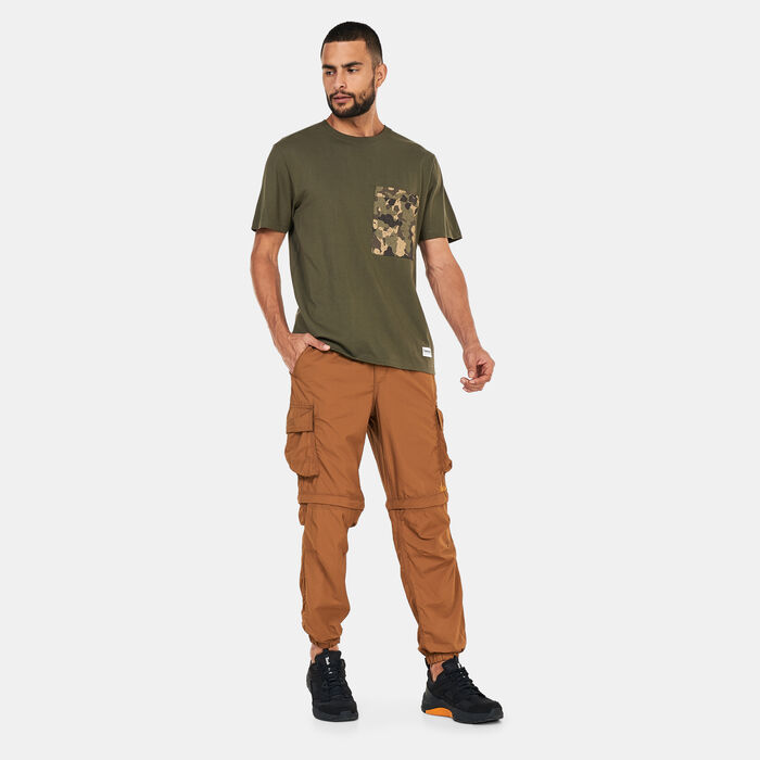 Timberland Men's Outdoor Heritage Camo-Pocket T-Shirt Green Timberland Men's Outdoor Heritage Camo-Pocket T-Shirt Green image number 2
