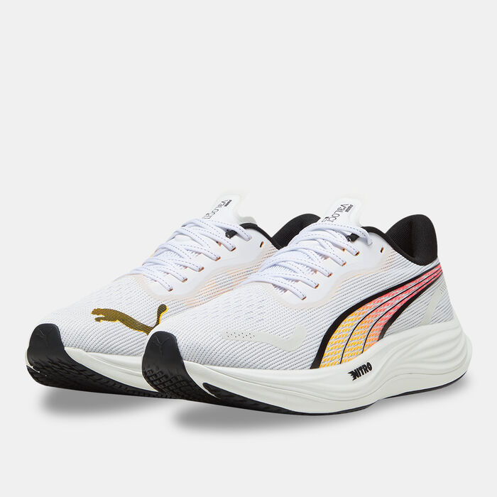 PUMA Men's VELOCITY NITRO 3 Running Shoes White PUMA Men's VELOCITY NITRO 3 Running Shoes White image number 1
