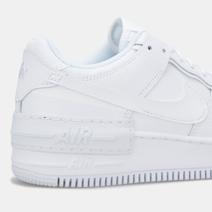 Nike Women's Air Force 1 Shadow Shoes White Nike Women's Air Force 1 Shadow Shoes White image number 9