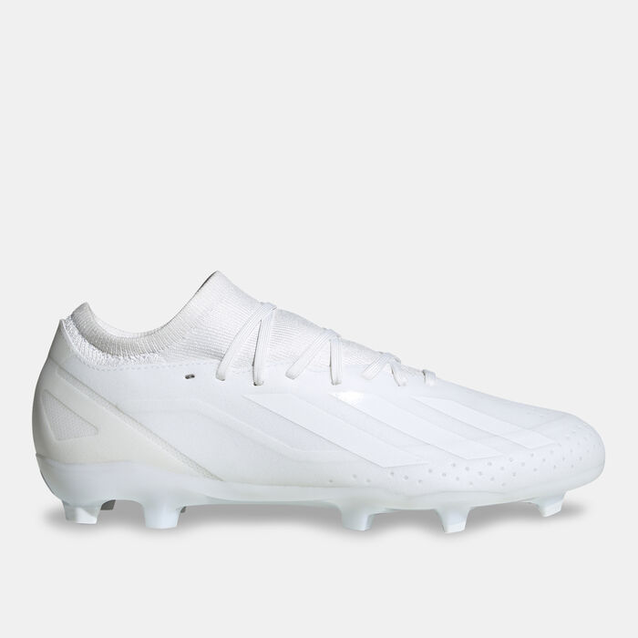 adidas X CRAZYFAST.3 Firm Ground Football Shoe White adidas X CRAZYFAST.3 Firm Ground Football Shoe White image number 0
