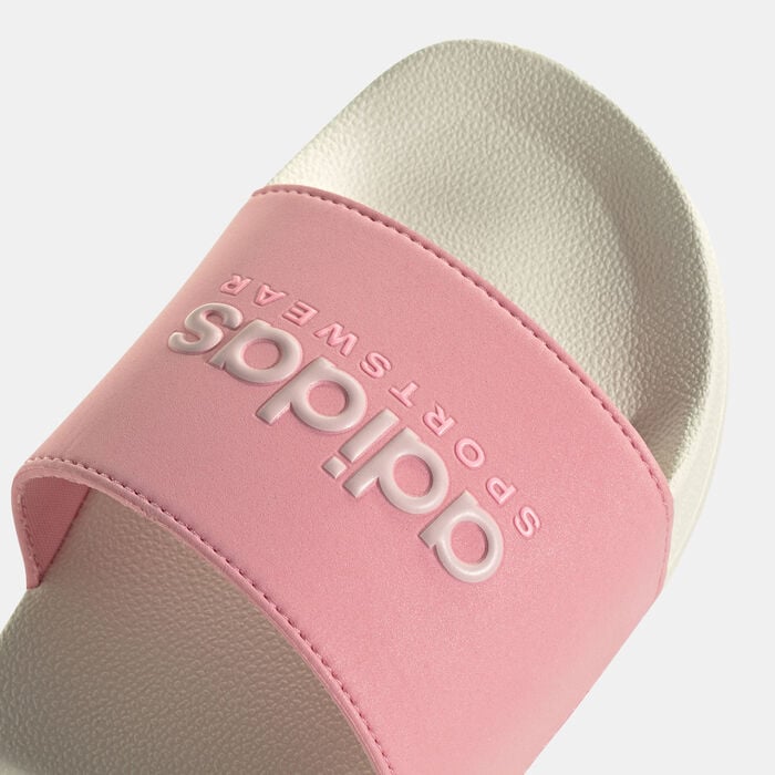adidas Men's Adilette Shower Slides Beige adidas Men's Adilette Shower Slides Beige image number 4