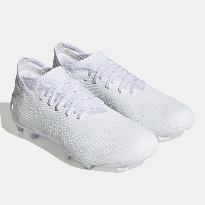 adidas Predator Accuracy.3 Firm Ground Football Shoe White adidas Predator Accuracy.3 Firm Ground Football Shoe White image number 1