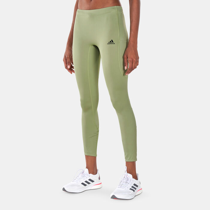 adidas Women's FastImpact 7/8 Leggings Green adidas Women's FastImpact 7/8 Leggings Green image number 0