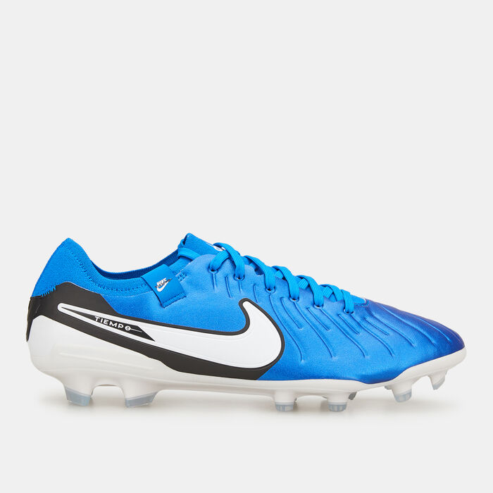 Nike Men's Tiempo Legend 10 Pro Firm-Ground Football Shoe Blue image number 0