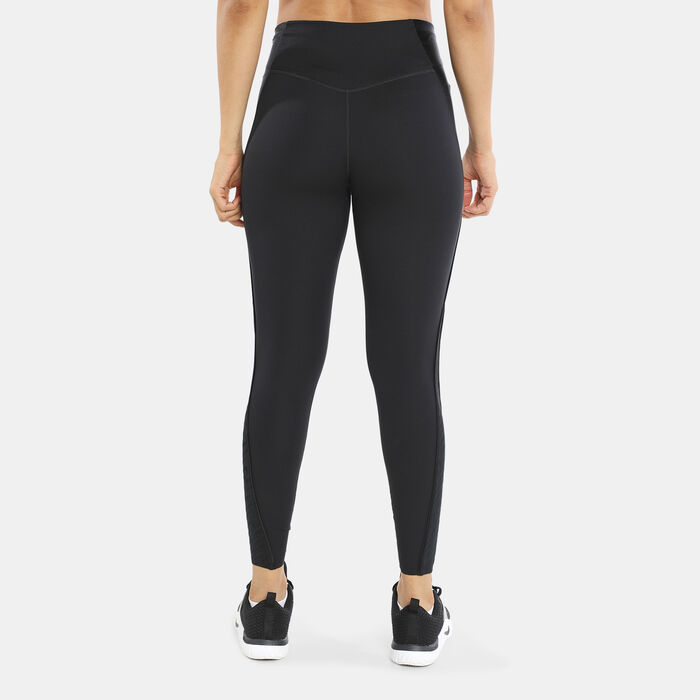 Nike Women's Dri-FIT One Luxe Icon Clash Mid-Rise 7/8 Leggings Black Nike Women's Dri-FIT One Luxe Icon Clash Mid-Rise 7/8 Leggings Black image number 1