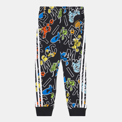 adidas Kids' Disney Mickey Mouse Pants Black