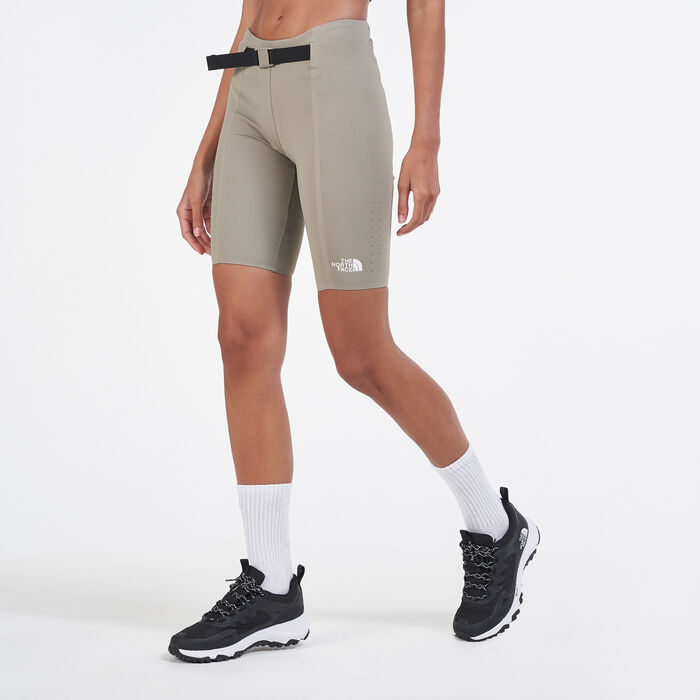 The North Face Women's Waist Pack Shorts Grey The North Face Women's Waist Pack Shorts Grey image number 0