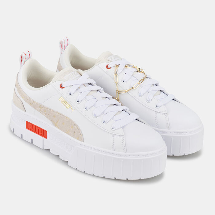 PUMA Women's Mayze Lucky Charm Shoe White PUMA Women's Mayze Lucky Charm Shoe White image number 3
