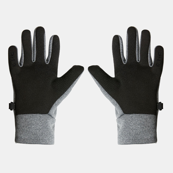 The North Face Kids' Recycled Etip Gloves Grey The North Face Kids' Recycled Etip Gloves Grey image number 1