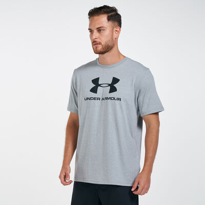 Under Armour Men’s Sportstyle Logo T-Shirt Grey Under Armour Men’s Sportstyle Logo T-Shirt Grey