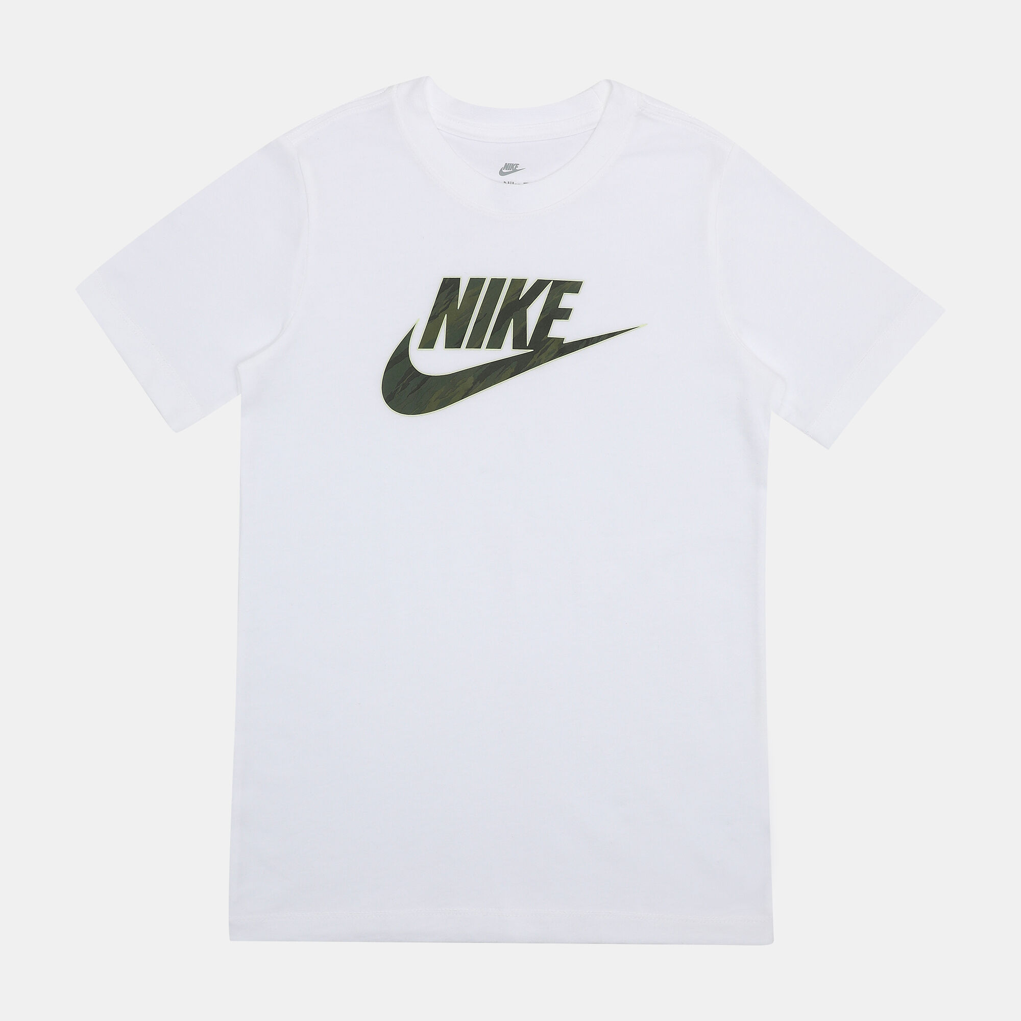 Nike Kids Sportswear Camo Futura T Shirt White in Qatar SSS