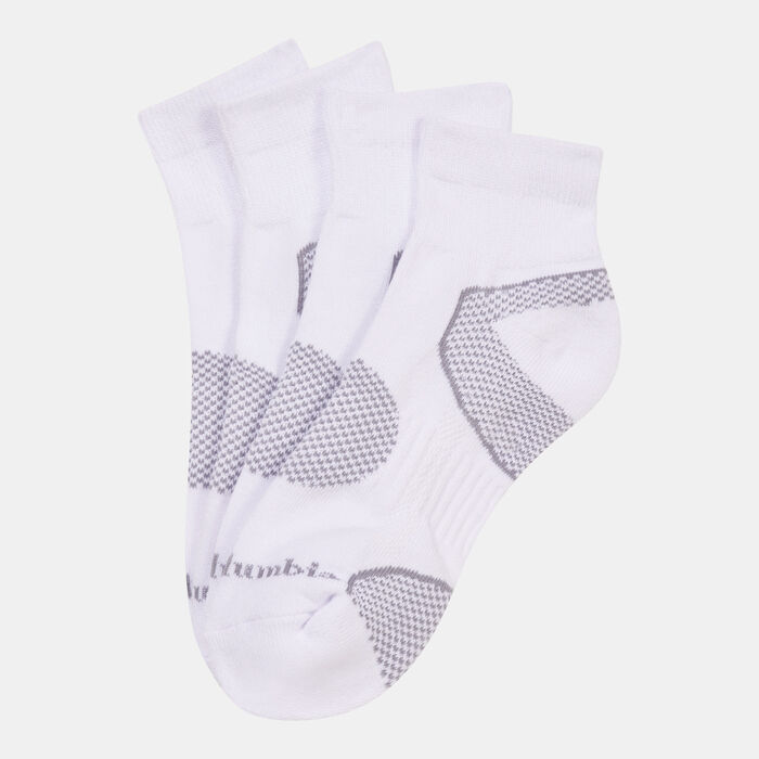 Columbia Women's Balance Point™ Quarter Socks White Columbia Women's Balance Point™ Quarter Socks White image number 0