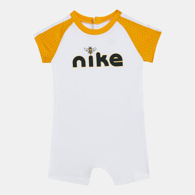 Nike Kids' Bugs Bee Romper White Nike Kids' Bugs Bee Romper White