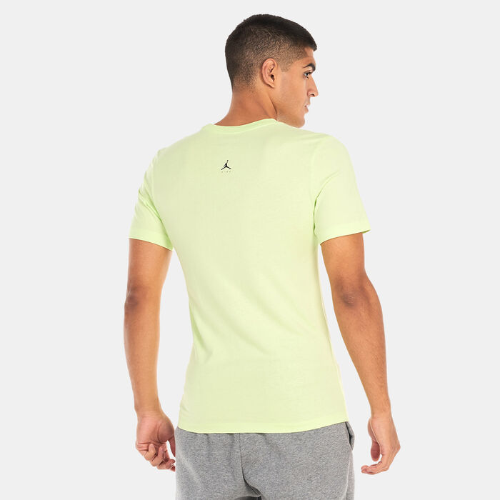 Jordan Men's Flight MVP T-Shirt Green Jordan Men's Flight MVP T-Shirt Green image number 1