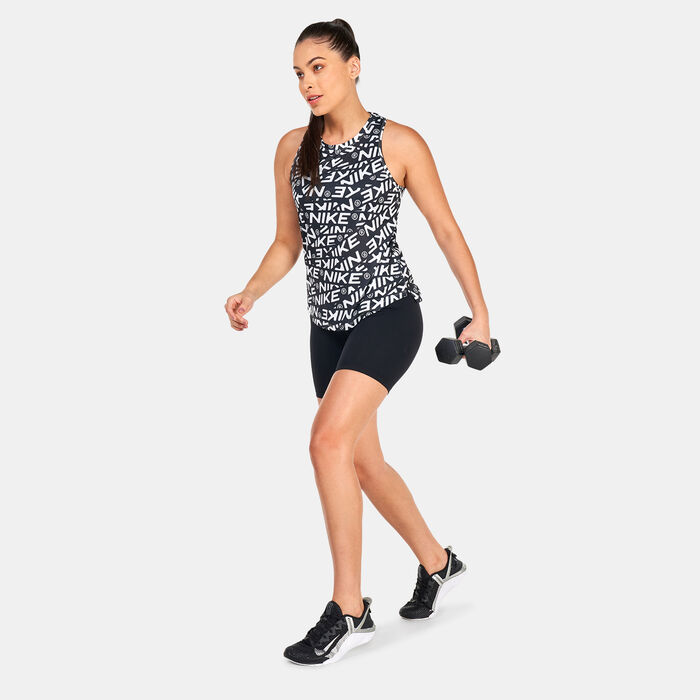 Nike Women's Dri-FIT 7-Inch Shorts Black Nike Women's Dri-FIT 7-Inch Shorts Black image number 2