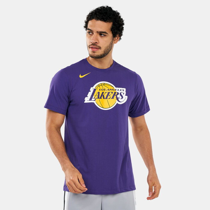 Nike Men's Los Angeles Lakers Dri-FIT NBA Logo T-Shirt Nike Men's Los Angeles Lakers Dri-FIT NBA Logo T-Shirt image number 0