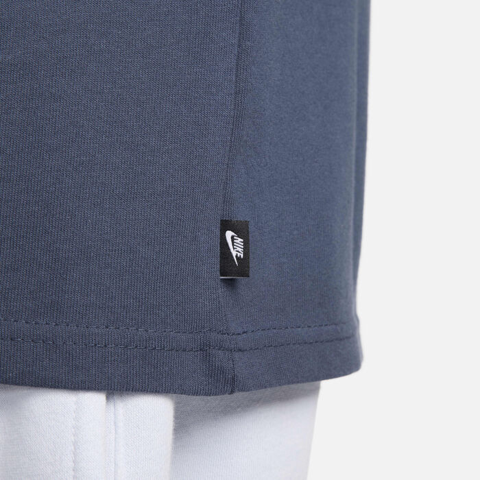 Nike Men's Sportswear Premium Essentials T-Shirt Blue Nike Men's Sportswear Premium Essentials T-Shirt Blue image number 4