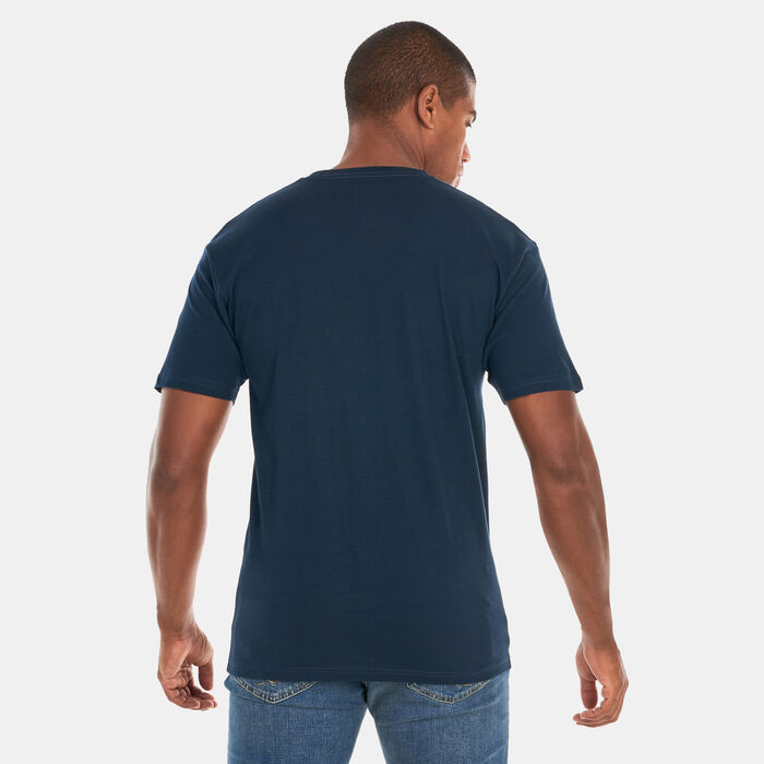 Vans Men's Classic Print Box T-Shirt Blue Vans Men's Classic Print Box T-Shirt Blue image number 1