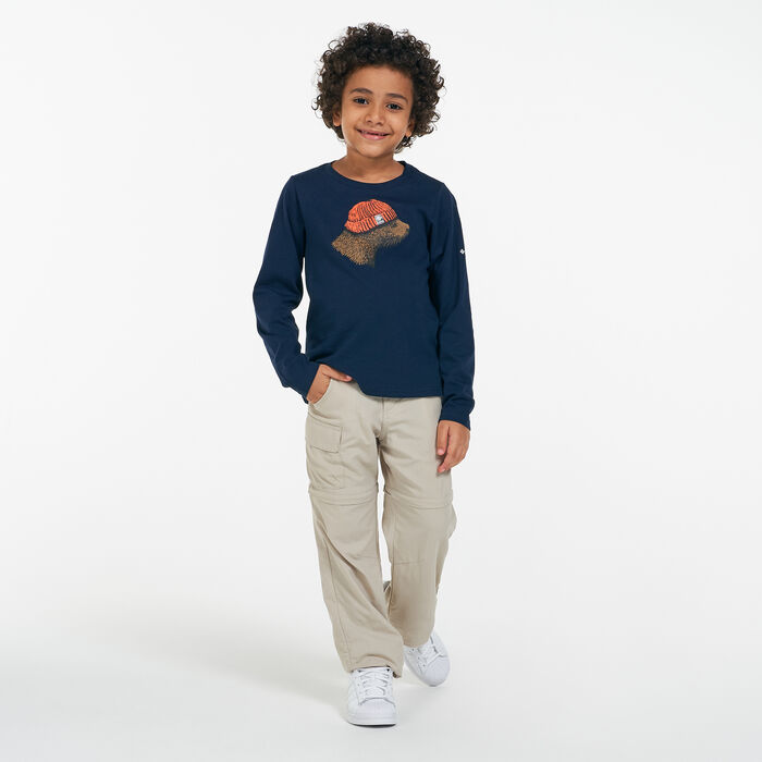 Columbia Kids' Dobson Pass Graphic T-Shirt Blue Columbia Kids' Dobson Pass Graphic T-Shirt Blue image number 2