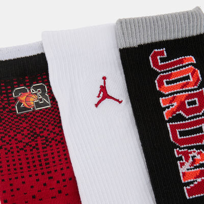 Nike Kids' Air Crew Socks White