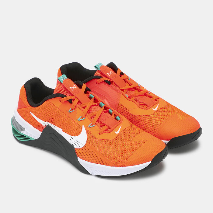 Nike Men's Metcon 7 Shoe Orange Nike Men's Metcon 7 Shoe Orange image number 2