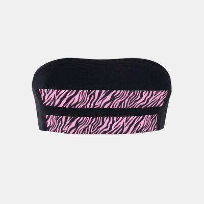 Nike Swim Women's Bandeau Bikini Top Black