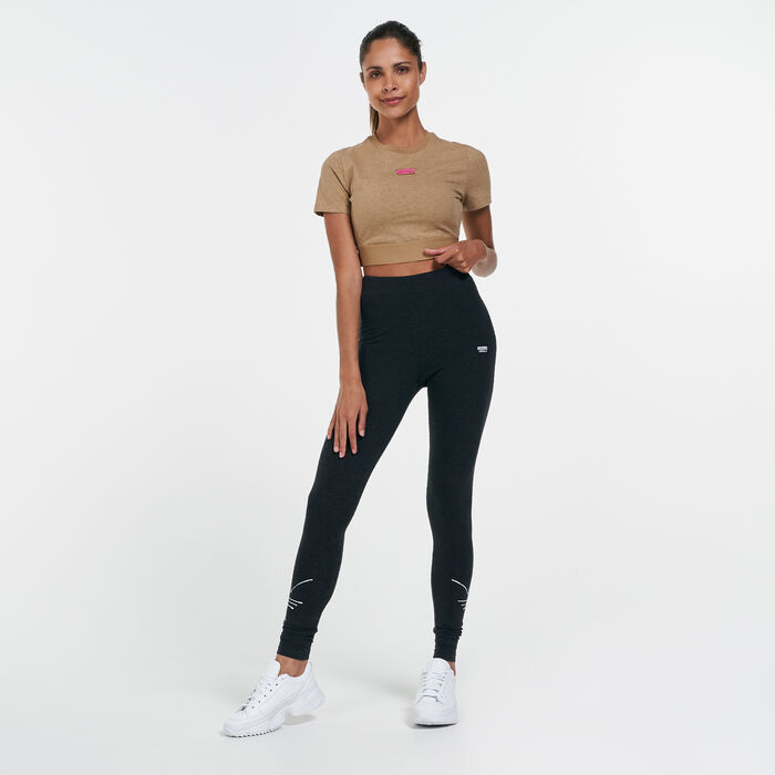 adidas Women's R.Y.V. Cropped T-Shirt Multi adidas Women's R.Y.V. Cropped T-Shirt Multi image number 2