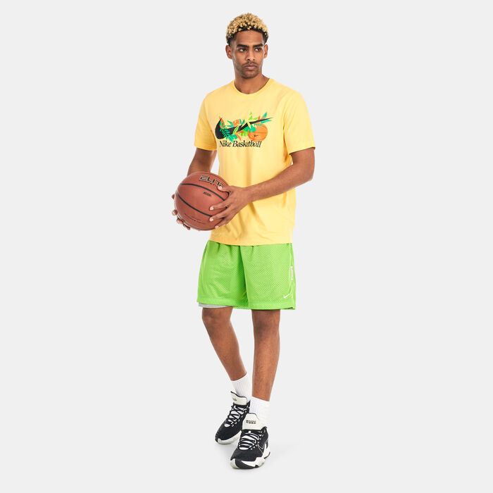 Nike Men's Dri-FIT Basketball T-Shirt yellow Nike Men's Dri-FIT Basketball T-Shirt yellow image number 2