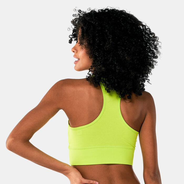 Reebok Women's Identity Sports Bra yellow Reebok Women's Identity Sports Bra yellow image number 1