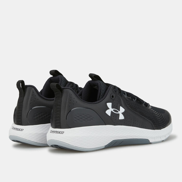 Under Armour Men's UA Charged Commit 3 Training Shoe Black Under Armour Men's UA Charged Commit 3 Training Shoe Black image number 3
