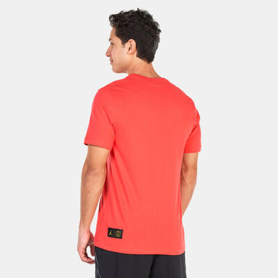 Jordan Men's Paris Saint-Germain T-Shirt Red