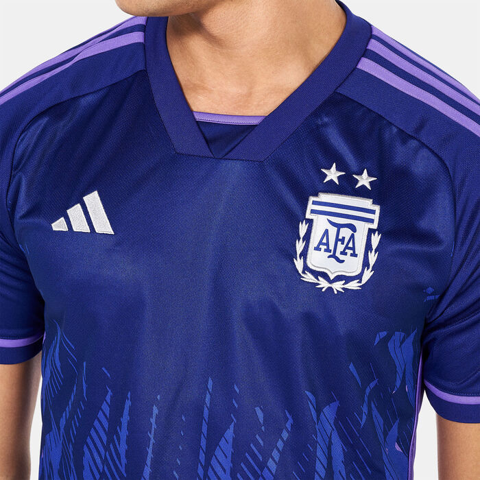 adidas Men's Argentina Stadium Home Jersey - 2022 Blue adidas Men's Argentina Stadium Home Jersey - 2022 Blue image number 3